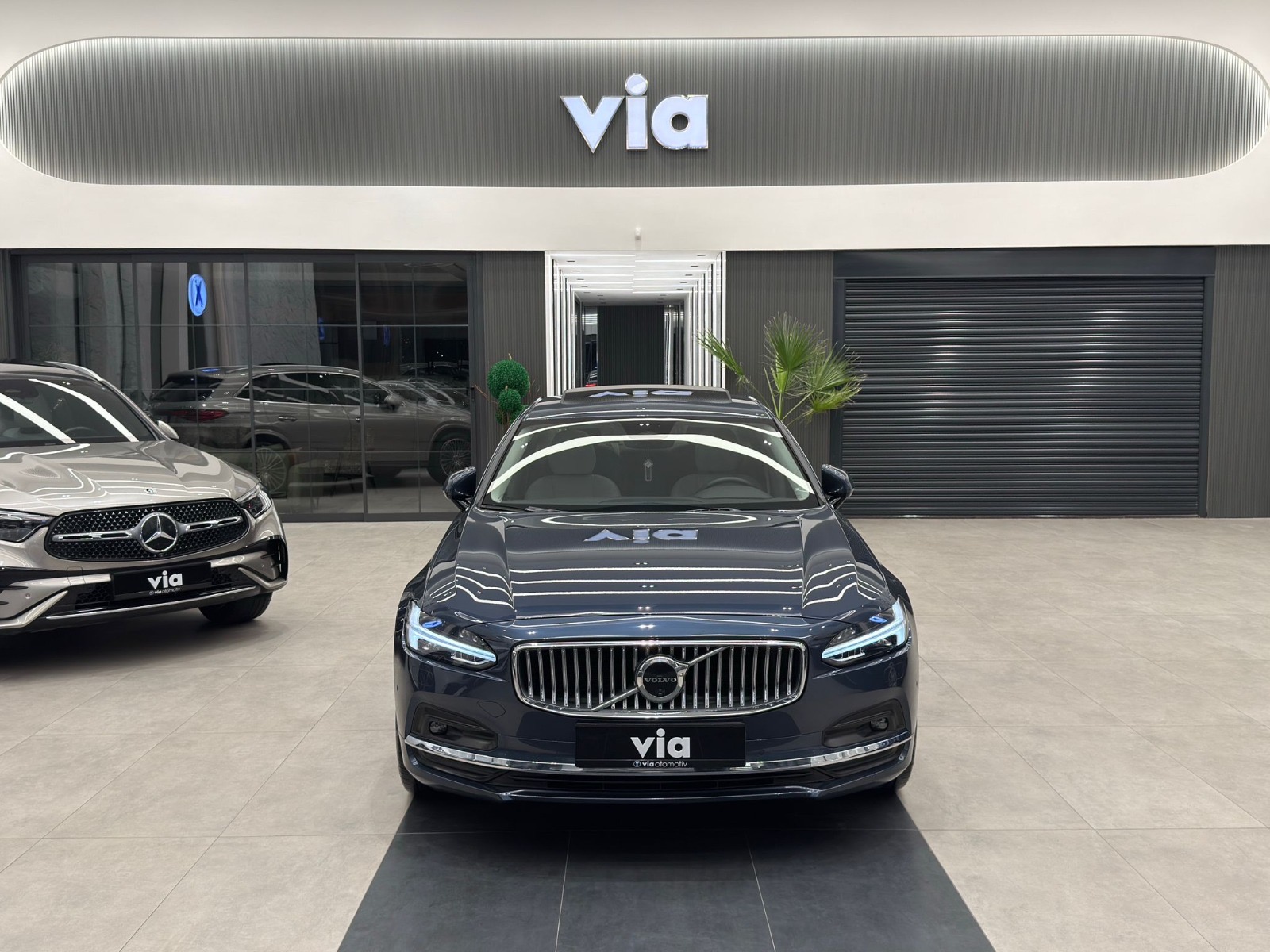 via otomotiv 2023 Volvo S90 Plus Bright Boyasız • 21'' Jant • Polestar • Harman Kardon